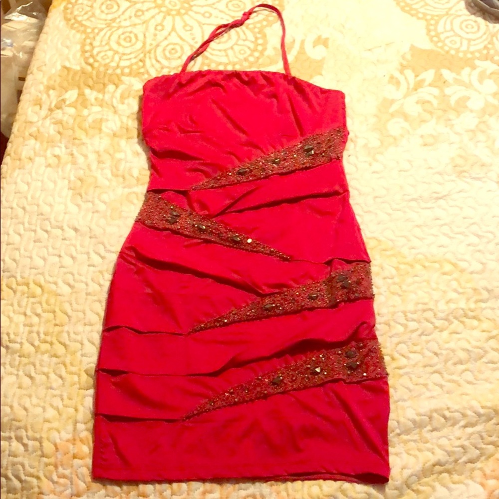 Pink dress
